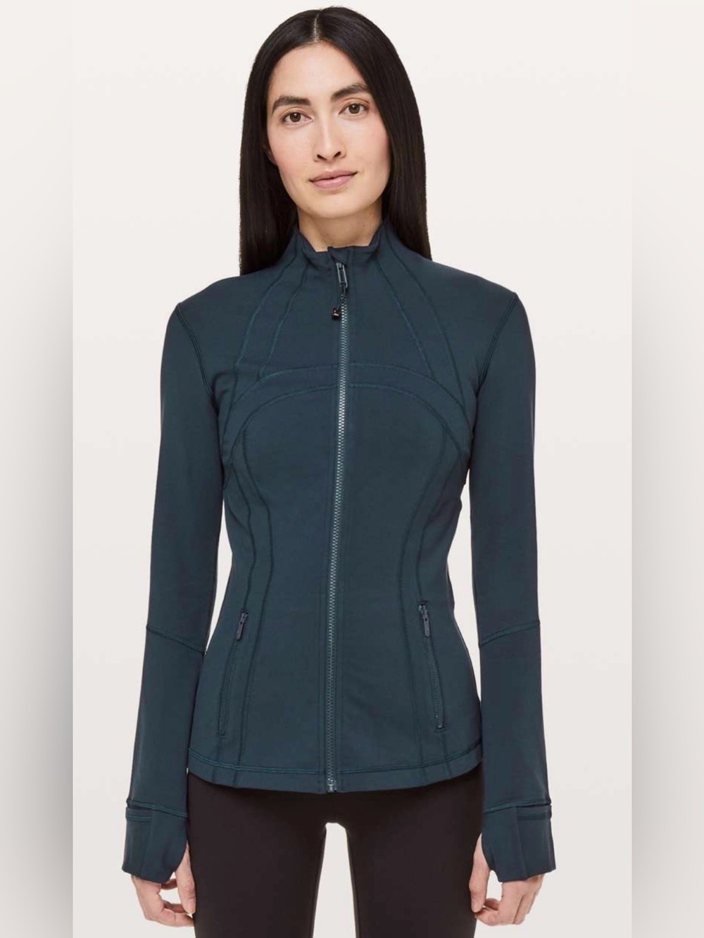 Lululemon Define Jacket Luon- Teal- Women’s Size 12- EUC!